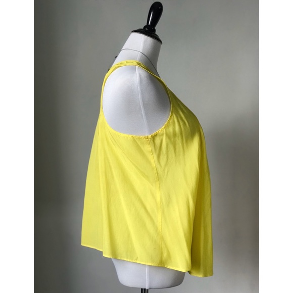 Yellow Racer Back Top - Picture 2 of 3